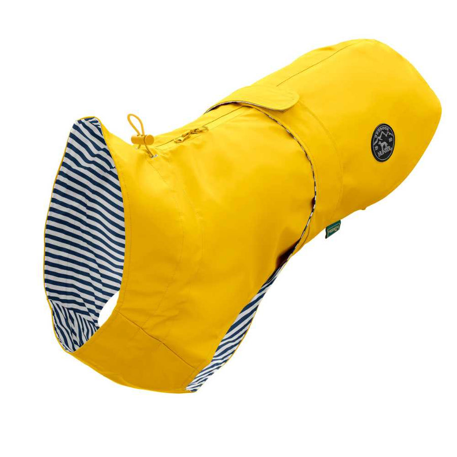 Hunter Milford Raincoat for Dogs with Harness Opening, Yellow