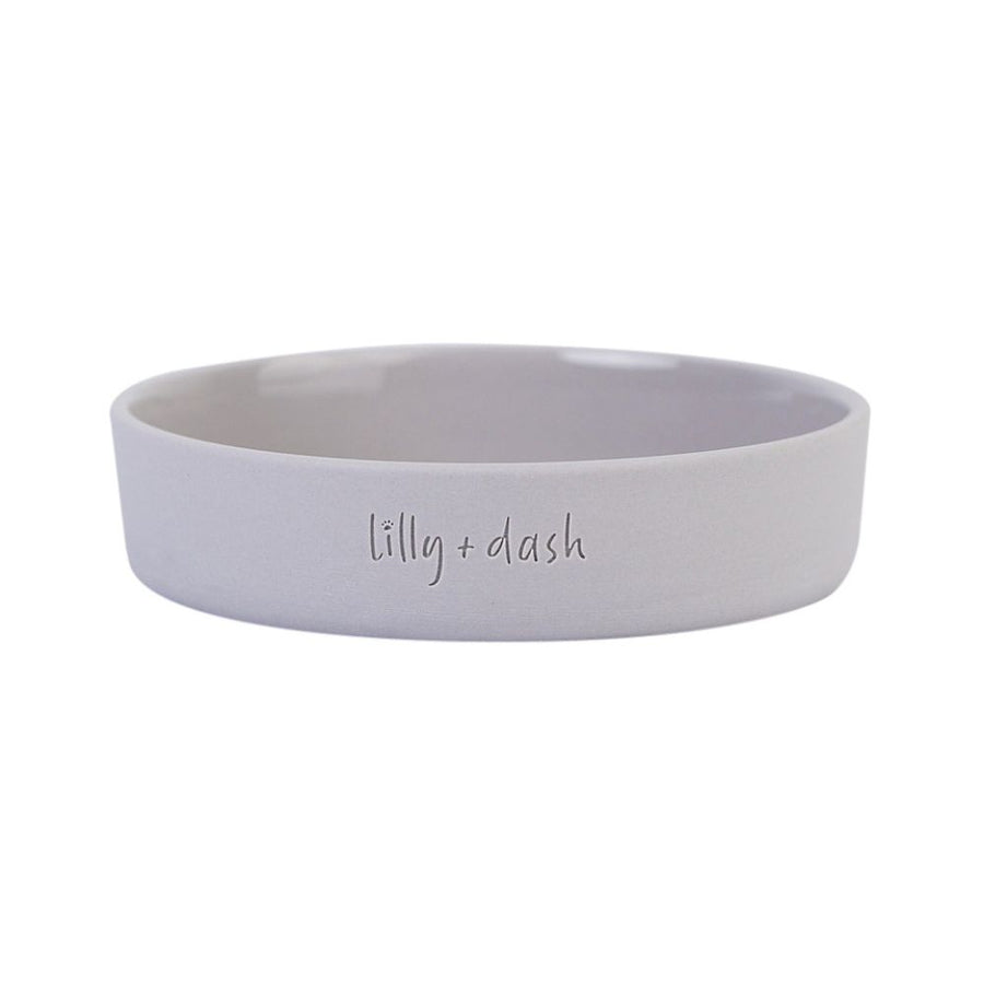 Ceramic Cat Bowl, Slate