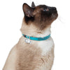 Hunter Modern Art Luxus Cat Collar, Turquoise