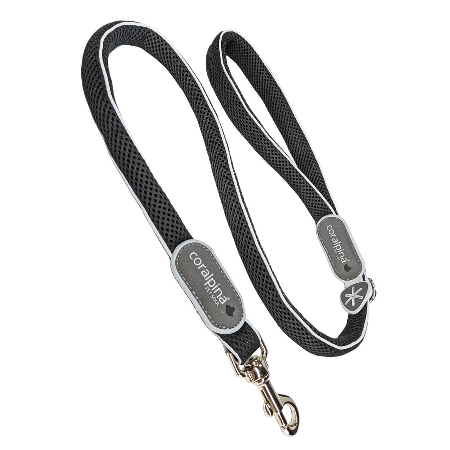 Cinquetorri Dog Leash, Charcoal