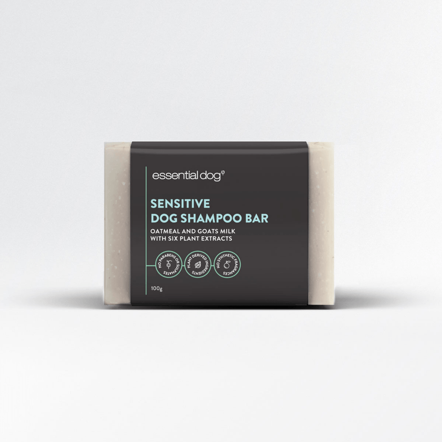 Essential Dog Pet Grooming Essential Dog Sensitive Dog Shampoo Bar, Oatmeal, Lavender & Geranium