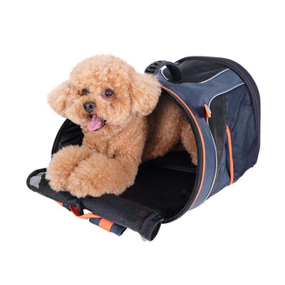 Ibiyaya Pet Carrier Ibiyaya Ultralight-Pro Backpack Pet Carrier, Navy Blue