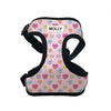 ID Pet Pet Harness Personalised Pet Harness - Candy Hearts