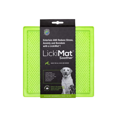 Lickimat Pet Bowl Lickimat Classic Soother Slow Feed Licking Mat for Dogs & Cats