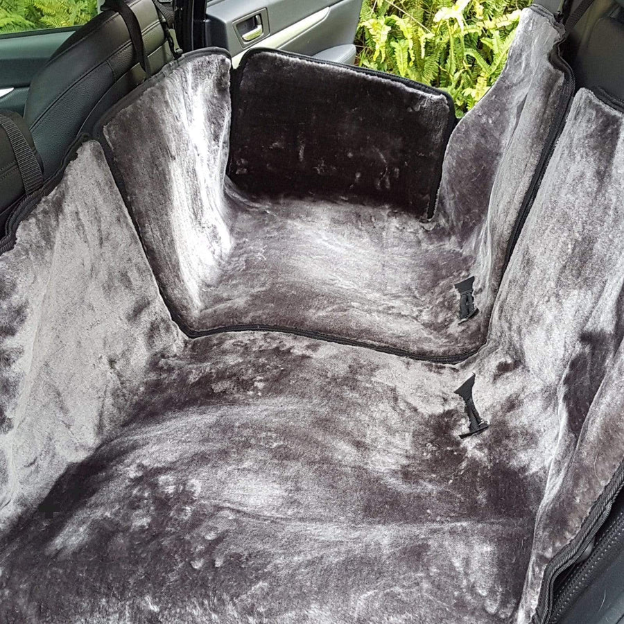 Sling Guard Car Travel Sling Guard Luxury Dog Car Seat Cover, Reversible Car Hammock