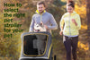 How to Select the Right Pet Stroller for Your Pet