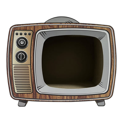 Cardboard Cat Scratcher TV