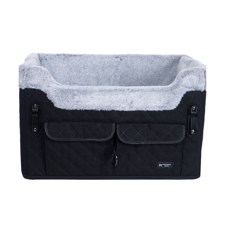 Elevated Dog Car Seat Black | Medium