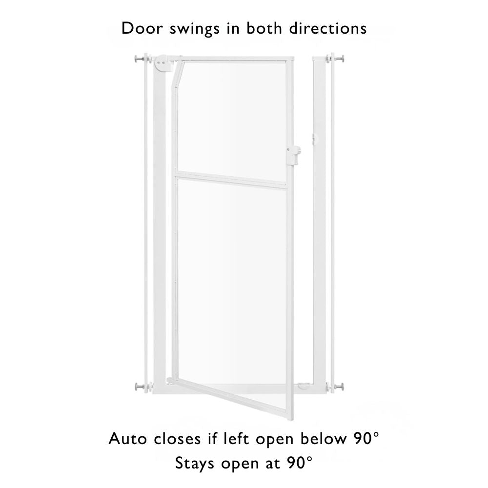 Extra Tall Transparent Pet Gate