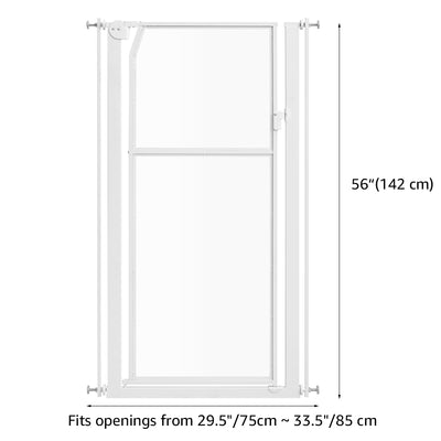 Extra Tall Transparent Pet Gate