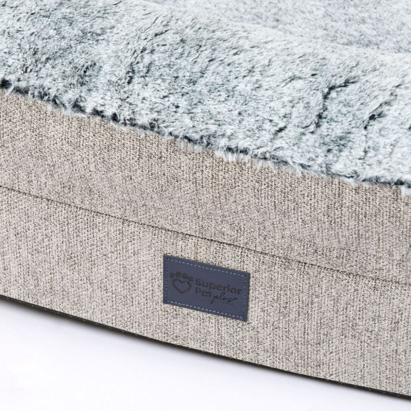 Orthopaedic Memory Rest Dog Bed, Artic Faux Fur
