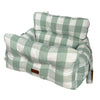 Premium Dog Car Seat, Green Buffalo Check