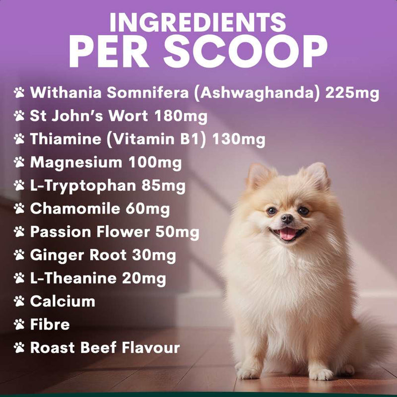 Petz Park Supplement For Dogs | Stress + Anxiety
