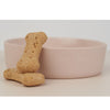 Large Ceramic Dog Bowl, Rose Quartz