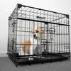 Collapsible Sliding Door Dog Crate