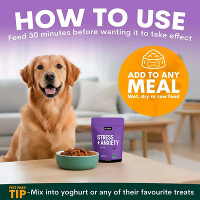 Petz Park Supplement For Dogs | Stress + Anxiety