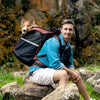 Ibiyaya Champion Large Dog Backpack, Maroon
