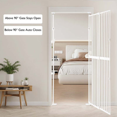Extra Tall Retractable Pet Gate for Dogs & Cats