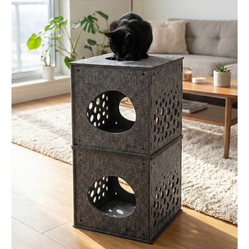 Modular Cat Cube, Charcoal