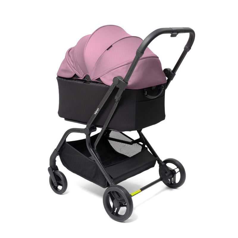 Ibiyaya HUE-GO Detachable Pet Stroller & Capsule, Dusty Pink