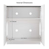Loft Cat Litter Cabinet, White
