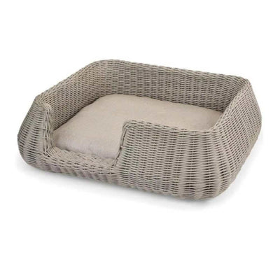 Modern Rattan Dog Bed