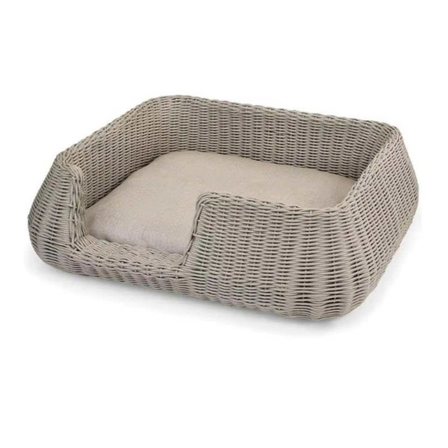 Modern Rattan Dog Bed
