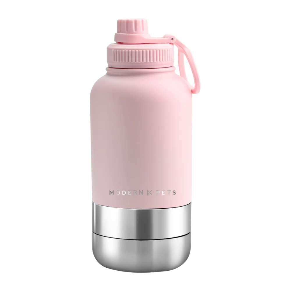 Portable 3-in-1 Insulated Dog Water Bottle