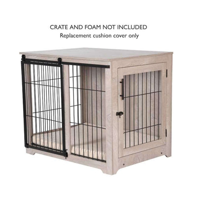 Replacement Cushion Cover for Sliding Door Dog Crate, Oak