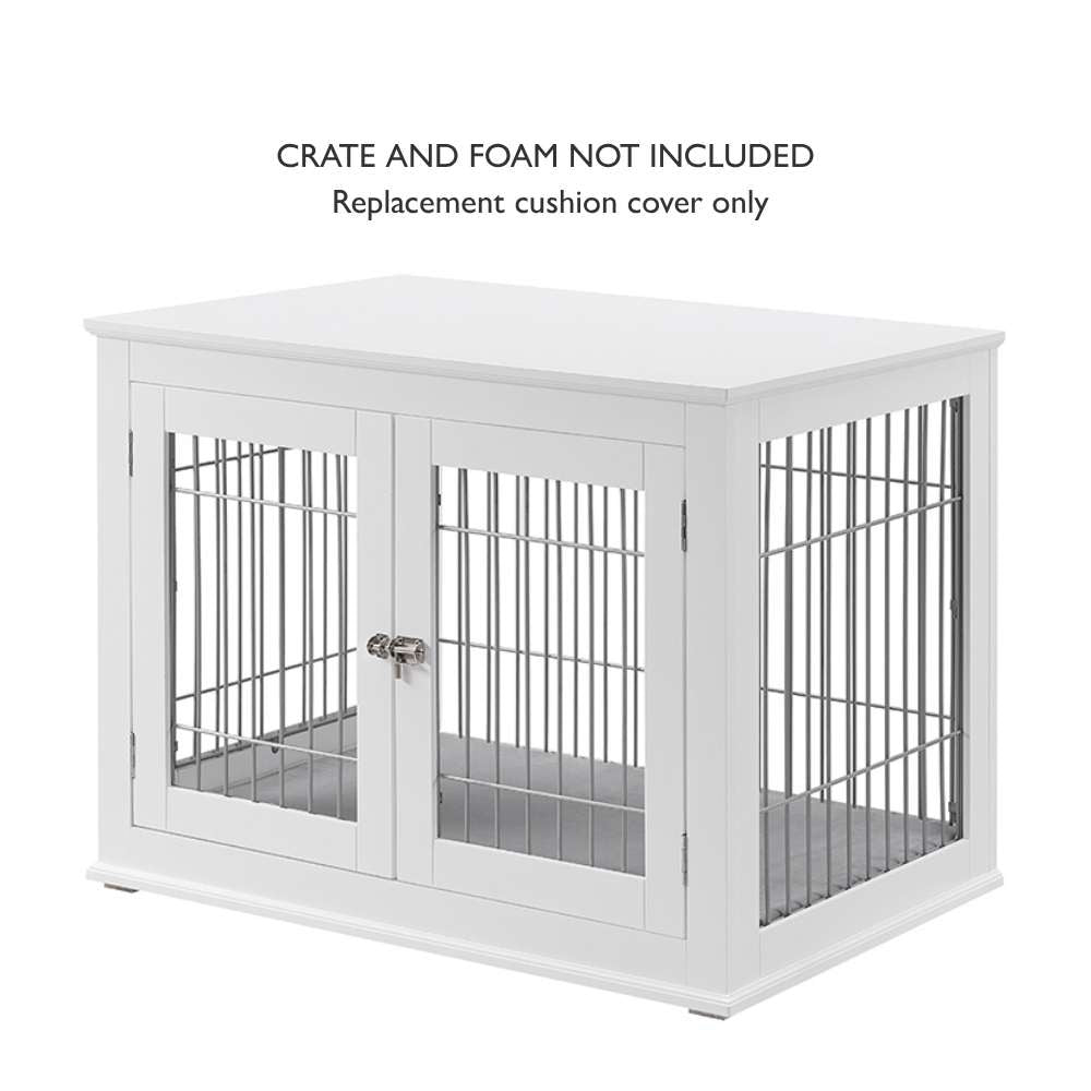 Replacement Cushion Cover for Solid Top Wooden Dog Crate