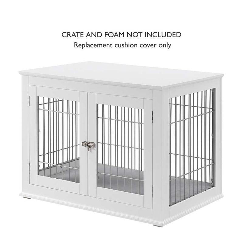 Replacement Cushion Cover for Solid Top Wooden Dog Crate