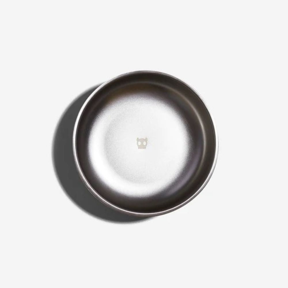 Black Tuff Stainless Steel Dog Bowl