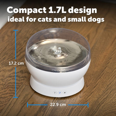PetSafe HydroSphere 1.7L Cordless Pet Fountain