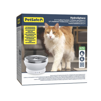 PetSafe HydroSphere 1.7L Cordless Pet Fountain