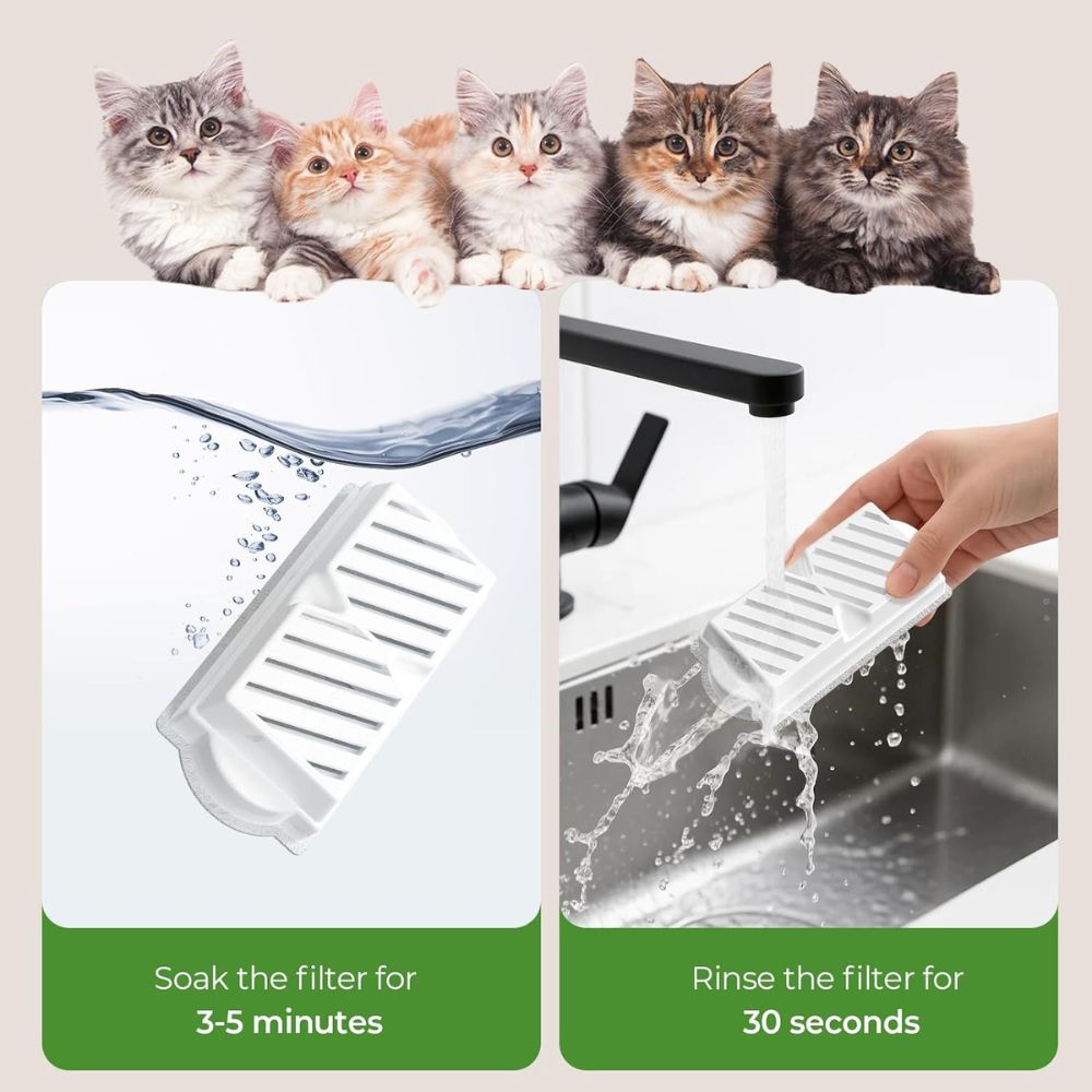 Ecoflow Fountain Replacement Filter - 8 Pack