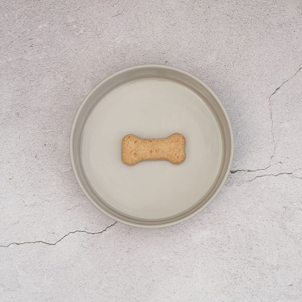 Ceramic Dog Bowl, Slate