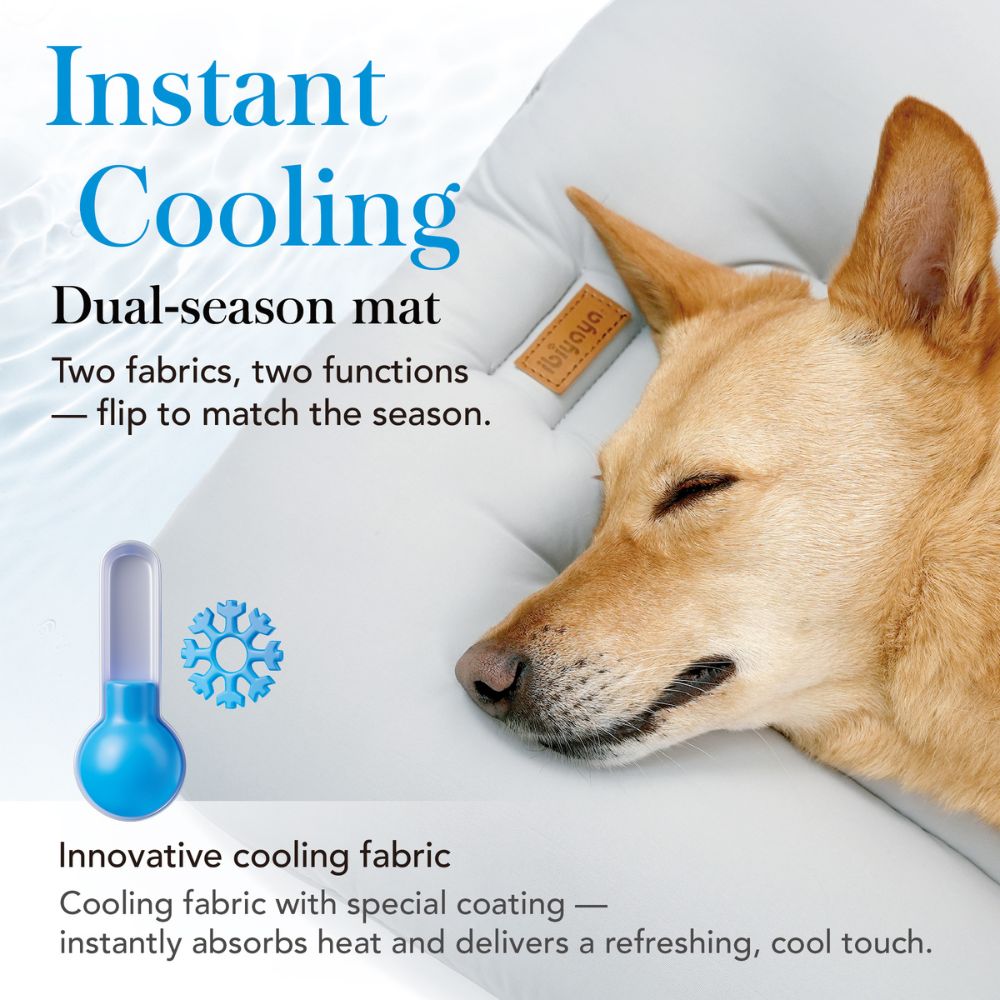 Ibiyaya All Season Pet Stroller Cushion Set, Earthy Brown