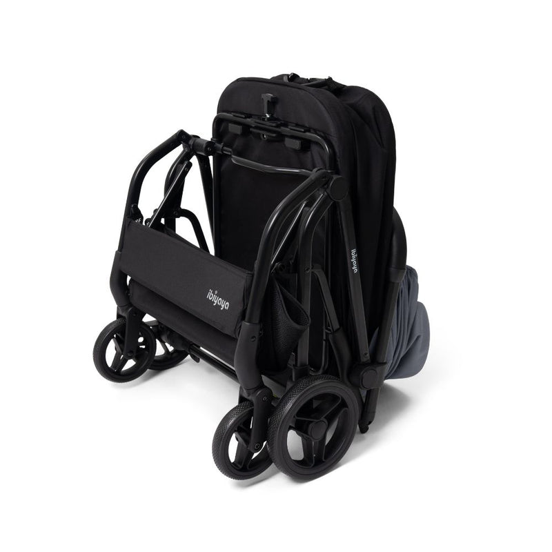 Ibiyaya HUE-GO Detachable Pet Stroller & Capsule, Stone Grey