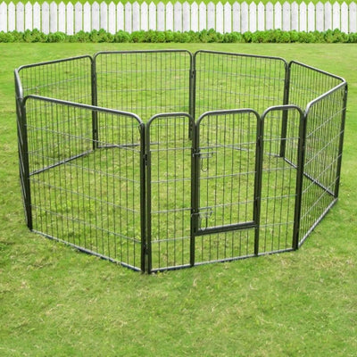 Dog Playpen, Heavy Duty 8 Panel Enclosure