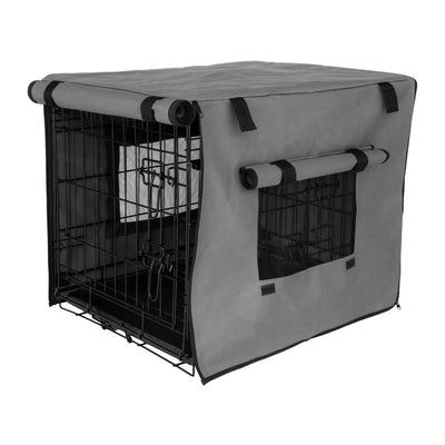 Dog Crate Cover, Grey