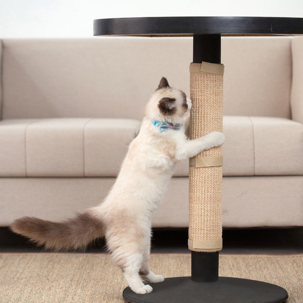 Wrap Around Cat Scratcher Mat, Beige Modern Pets