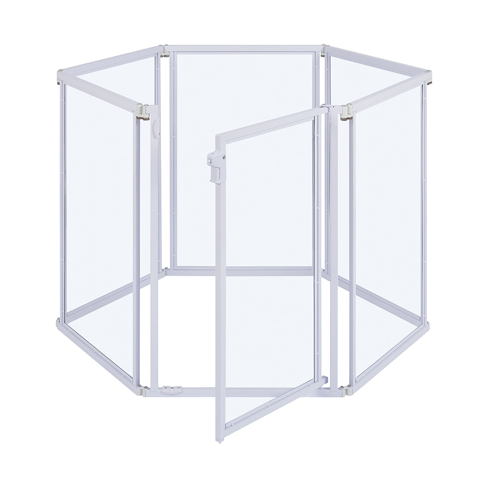 Clear Panel Pet Gate and Playpen