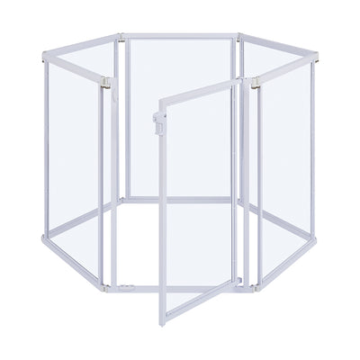 Clear Panel Pet Gate and Playpen