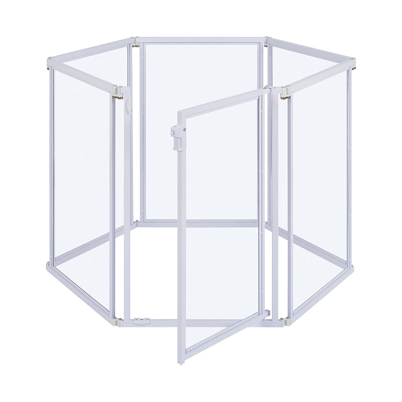 Clear Panel Pet Gate and Playpen