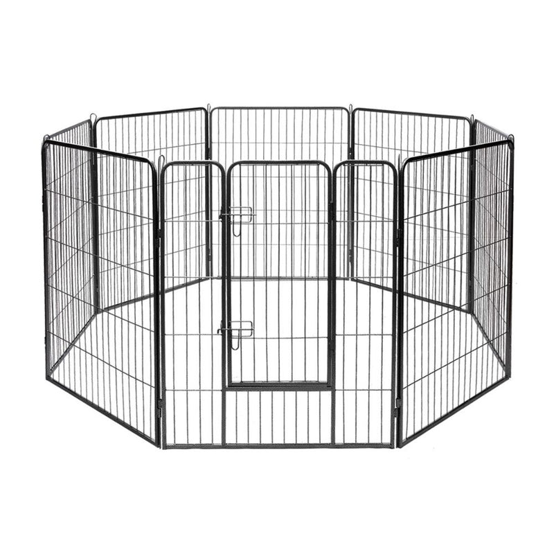 Dog Playpen - Heavy Duty 8 Panel Enclosure