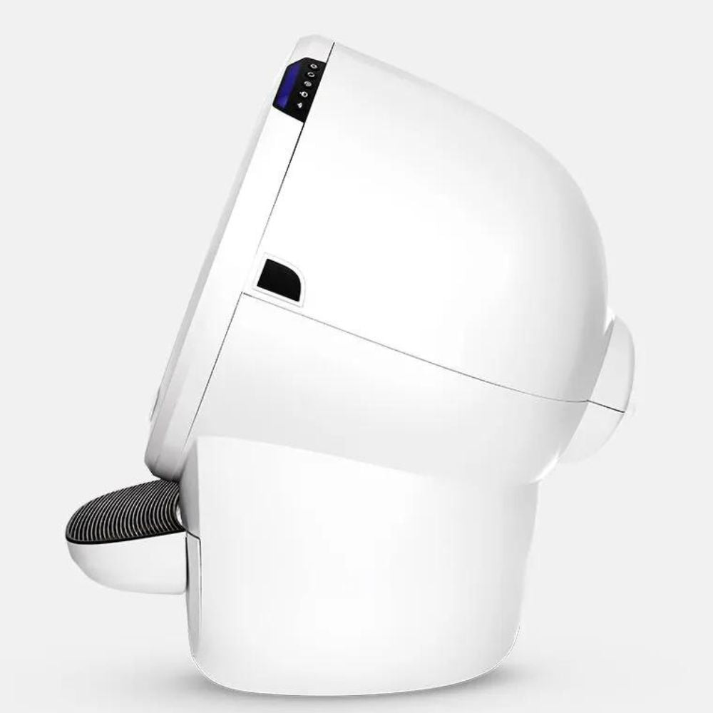 Automatic LitterRobot 4, Self Cleaning Litter Box, White Modern Pets