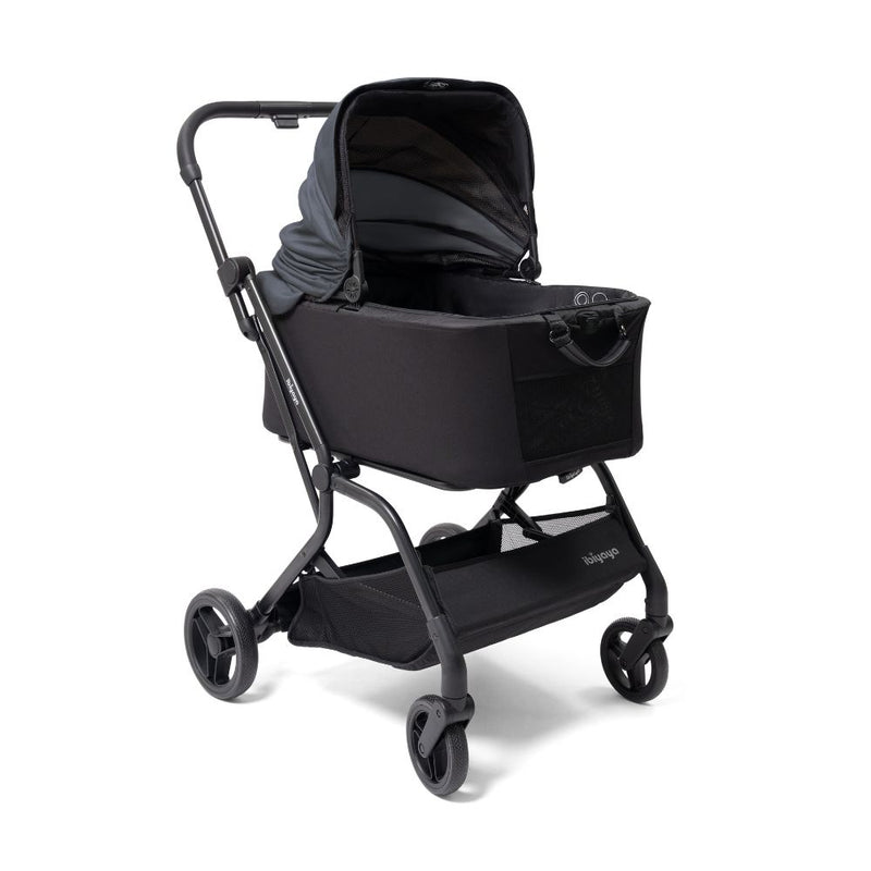 Ibiyaya HUE-GO Detachable Pet Stroller & Capsule, Stone Grey