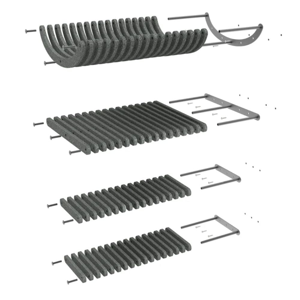 Cat Climber Set of 4 Shelves, Oatmeal