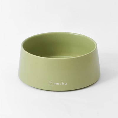 Michu Elevated Ceramic Bowls for Cats and Dogs