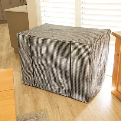 Premium Dog Crate Cover, Houndstooth